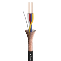 SOMMER CABLE Cicada 4; 4 x 0,14 mm2; PUR Master-Blend O 3,40 mm; czarny